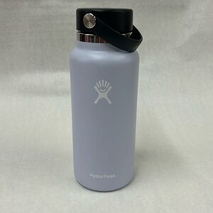 Hydro Flask brand metal water bottle 32oz light purple color